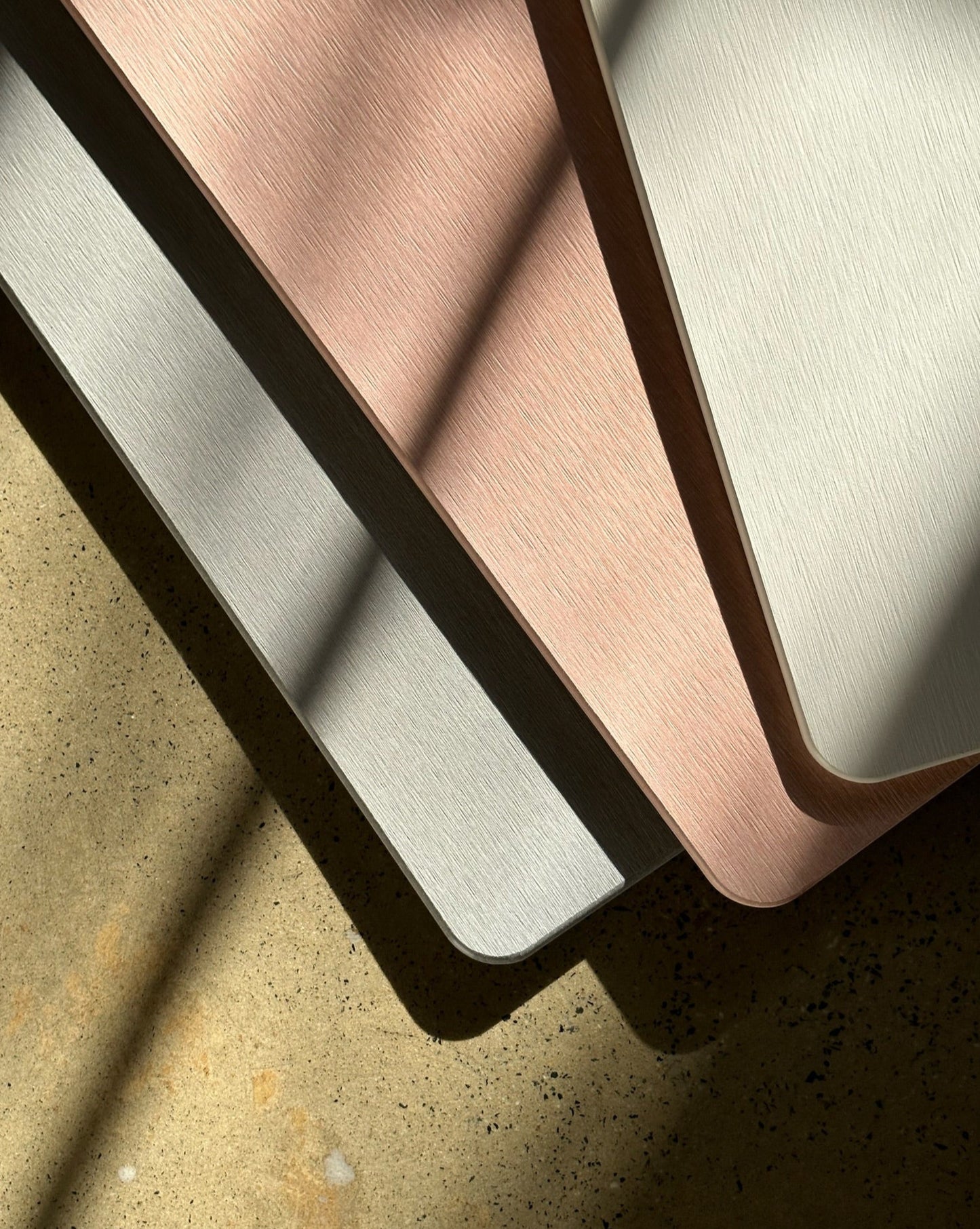 Fruit Dealers Hard Bath Blot Mat Pink Grey White Absorbent Diatomaceous Earth