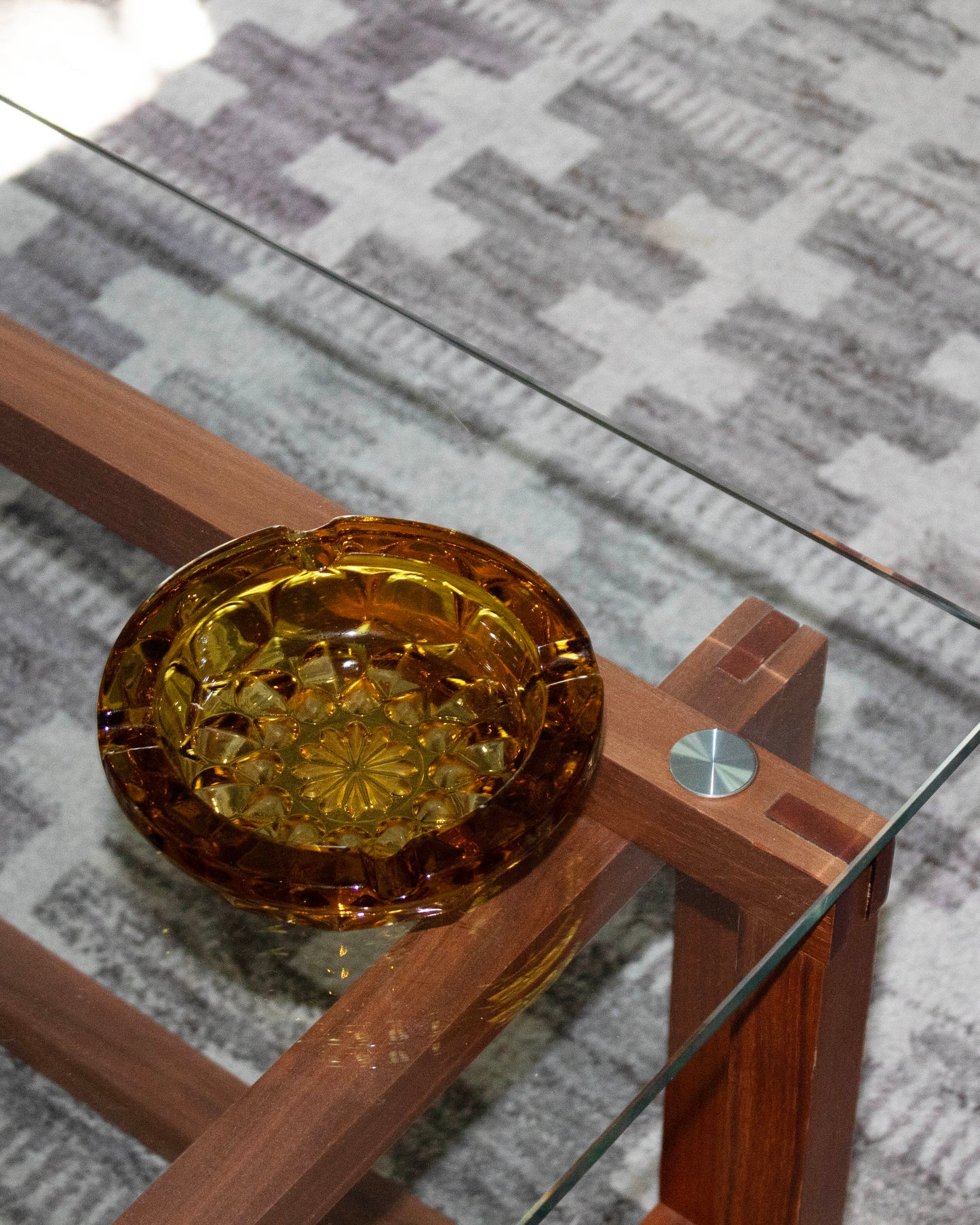 Sebastien Amber Ashtray