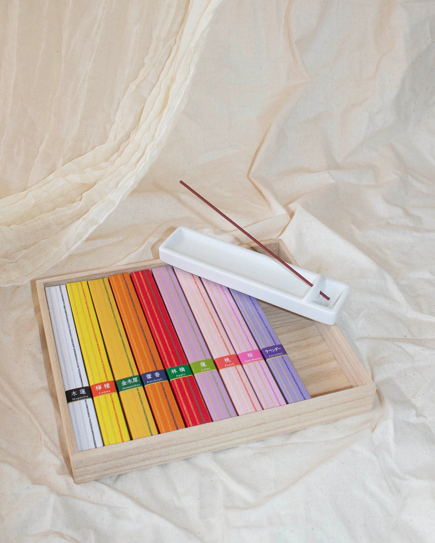 Premium natural incense sticks for aromatherapy and relaxation Hyakuraku Kou Kashoku Kousaido