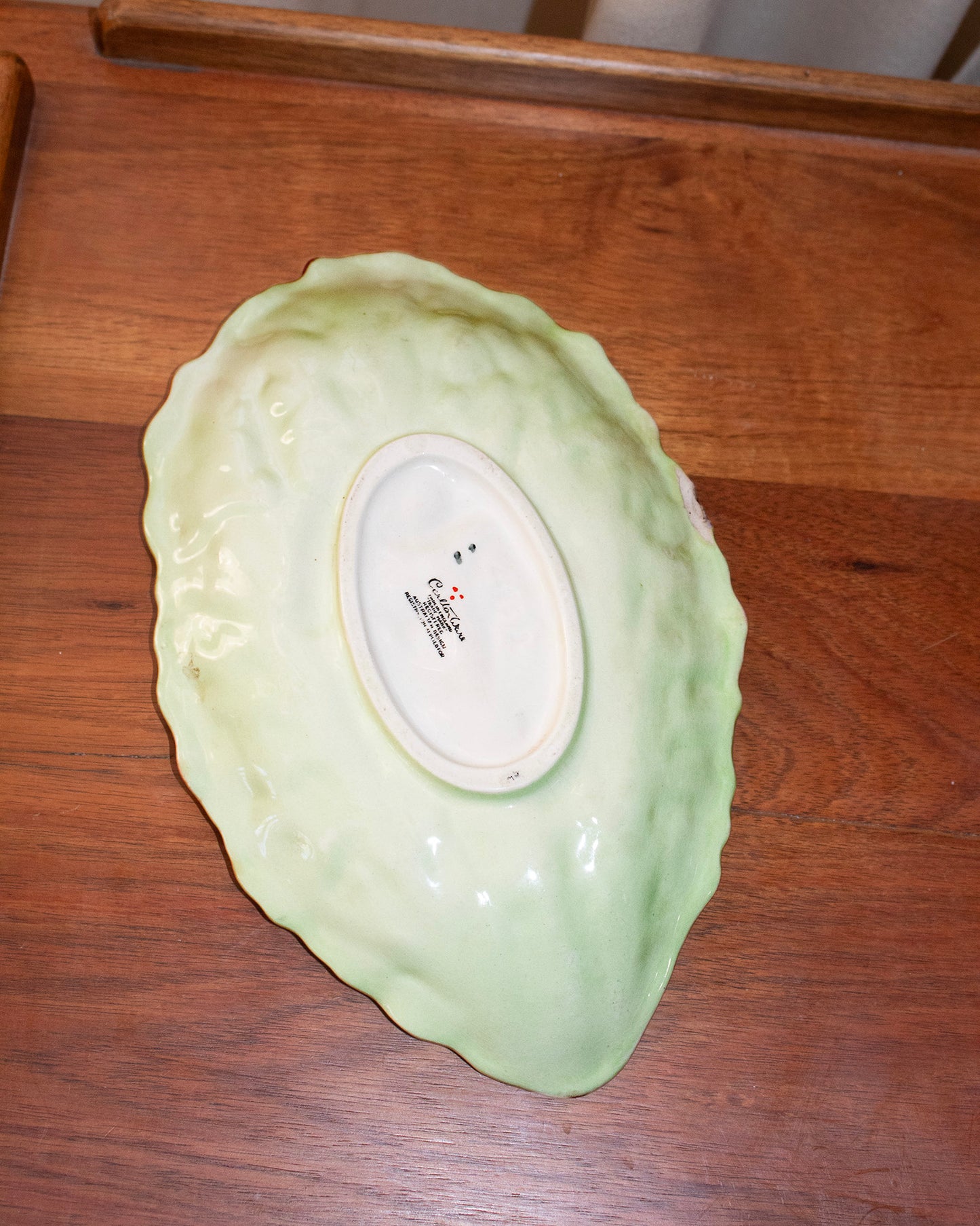 carlton ware vintage 50s 60s lobster lettuce cabbage dish serving plate