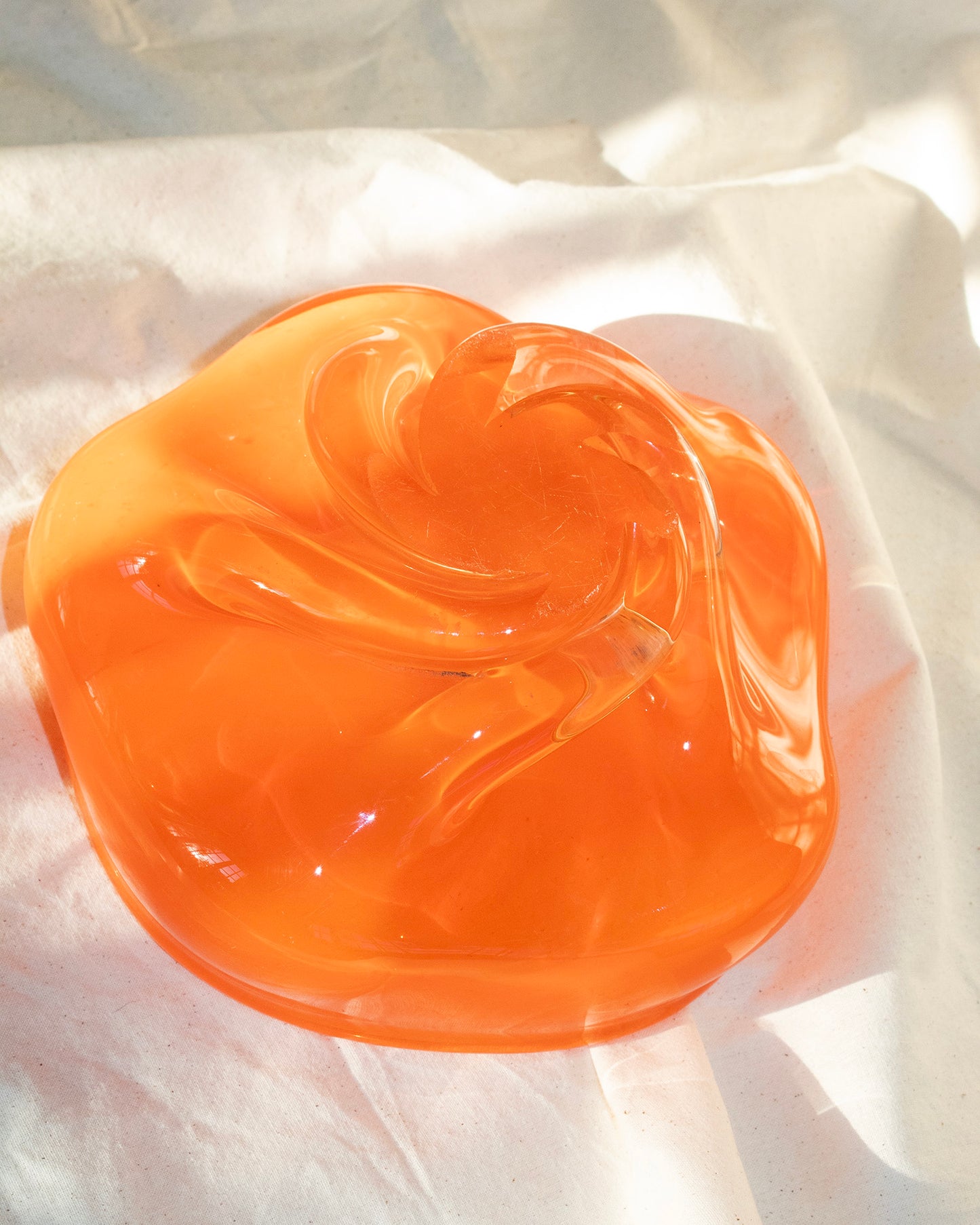 Orange Soda Centrepiece Bowl