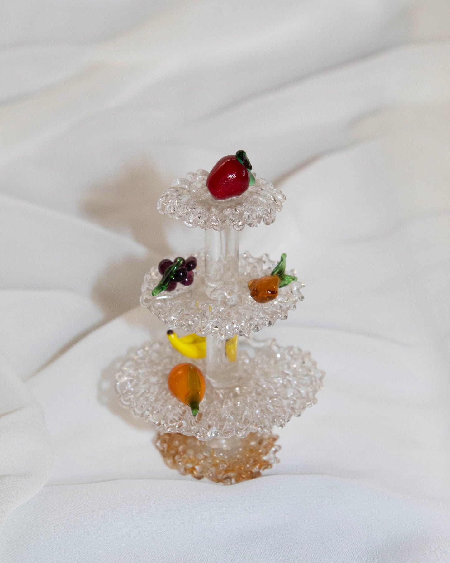 Tutti Frutti Spun Glass