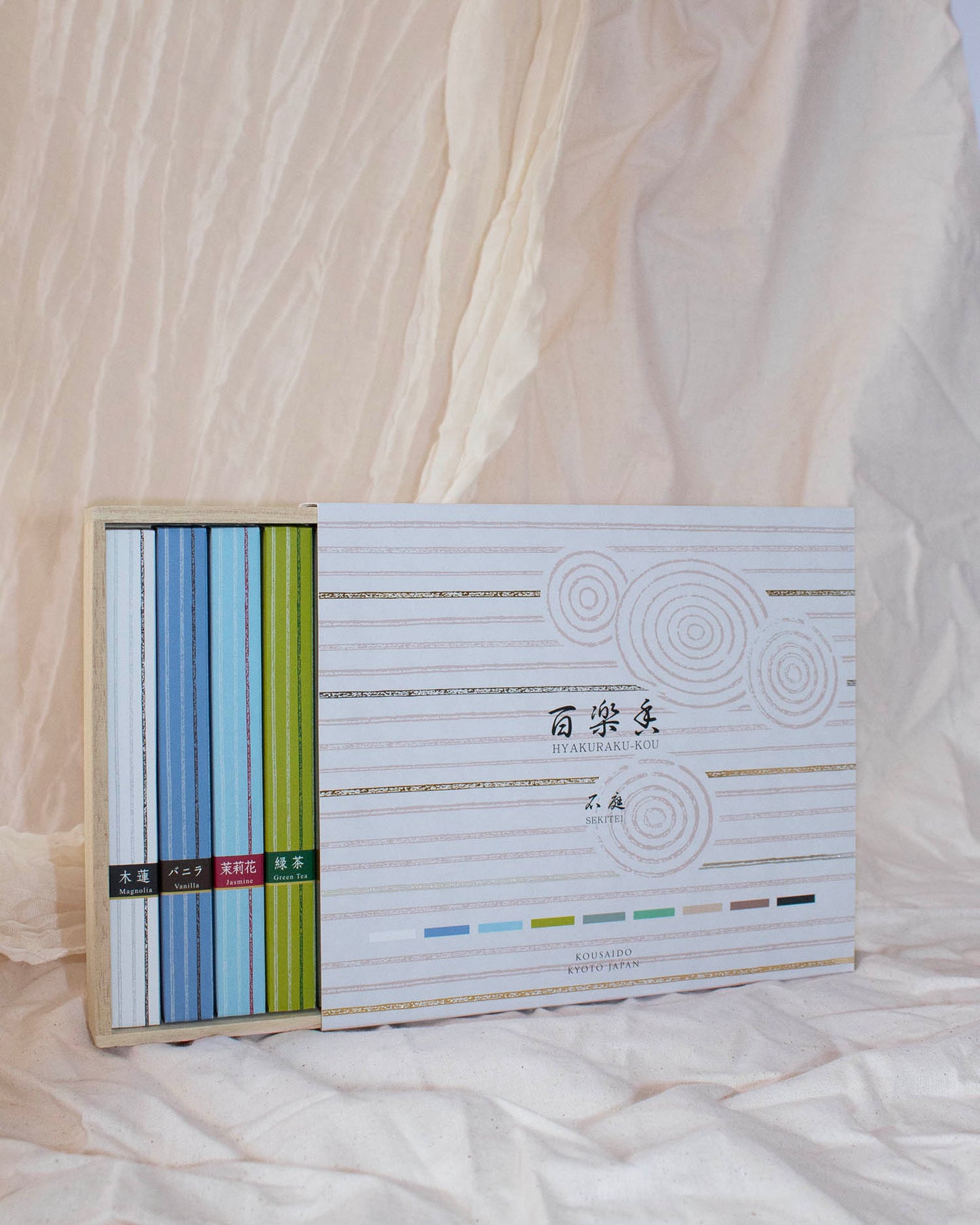 Premium natural incense sticks for aromatherapy and relaxation – Hyakuraku Kou Kashoku Sekitei