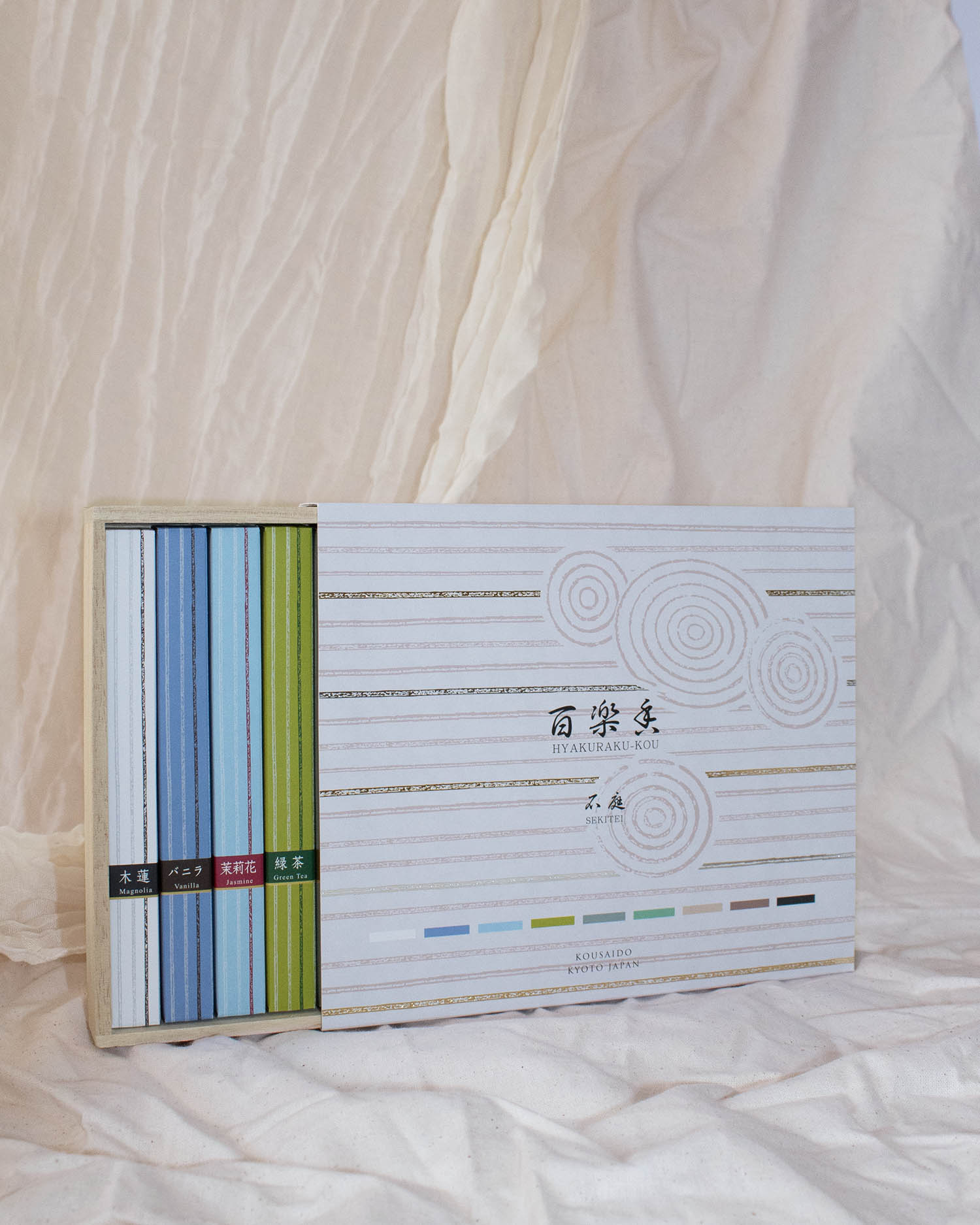 Premium natural incense sticks for aromatherapy and relaxation – Hyakuraku Kou Kashoku Sekitei